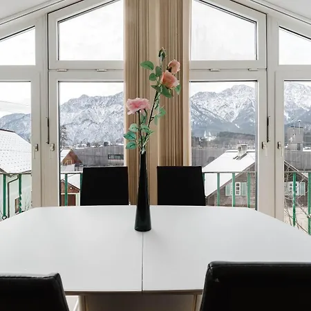 Moderne Ferienwohnung Mit Bergblick Bad Goisern Zewnętrze zdjęcie